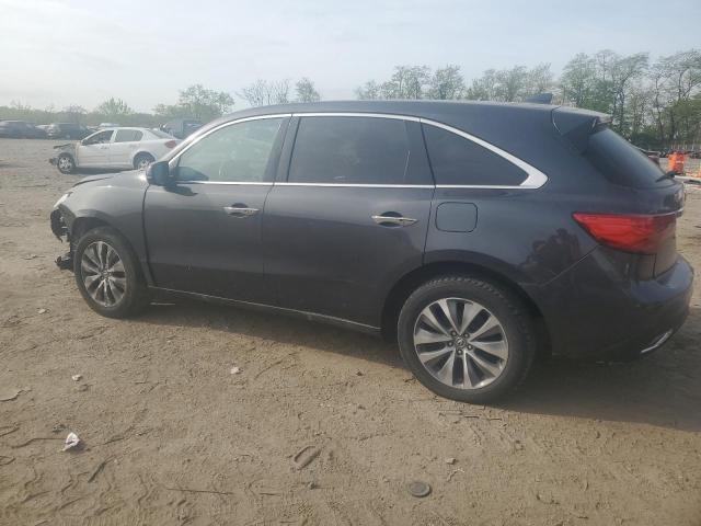 5FRYD4H45FB017553 - 2015 ACURA MDX TECHNOLOGY Сұр фото 2