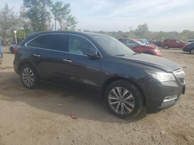 5FRYD4H45FB017553 - 2015 ACURA MDX TECHNOLOGY Сұр фото 4