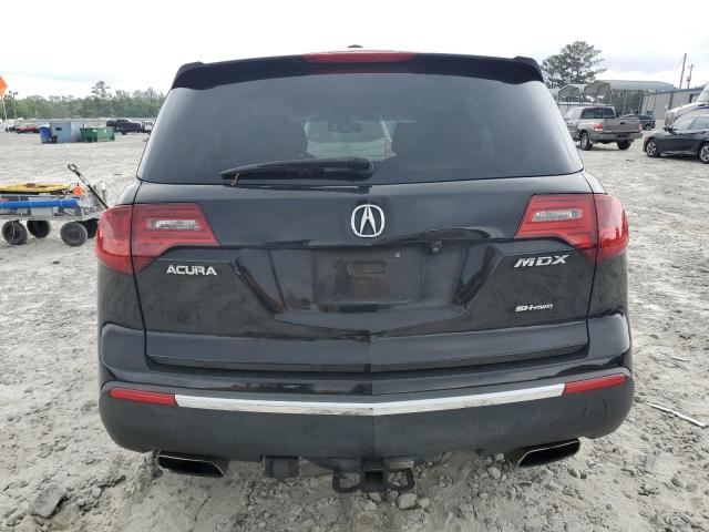 2HNYD2H64AH505980 - 2010 ACURA MDX TECHNOLOGY BLACK photo 6