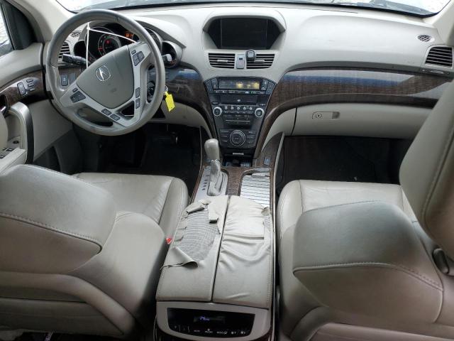2HNYD2H64AH505980 - 2010 ACURA MDX TECHNOLOGY BLACK photo 8