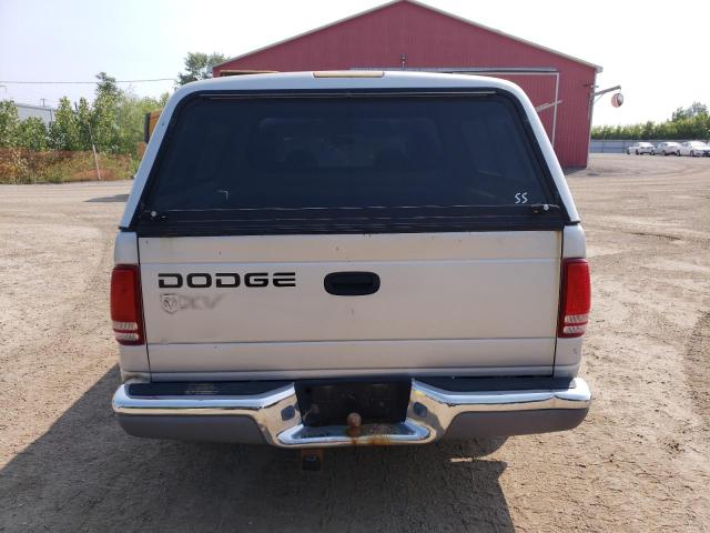 1B7HL38X02S685802 - 2002 DODGE DAKOTA QUAD SPORT SILVER photo 6