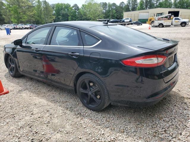 3FA6P0H76GR350319 - 2016 FORD FUSION SE BLACK photo 2