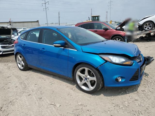 1FADP3N29EL245819 - 2014 FORD FOCUS TITANIUM BLUE photo 4