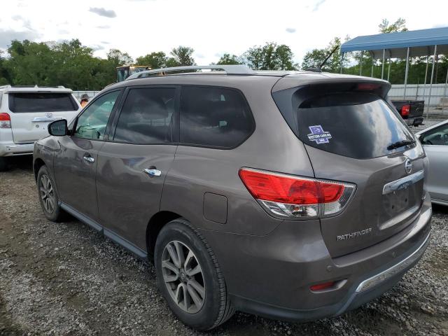 5N1AR2MN0EC626693 - 2014 NISSAN PATHFINDER S BROWN photo 2