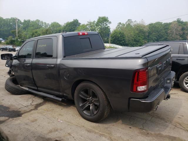 1C6RR7MT9JS162703 - 2018 RAM 1500 SPORT GRAY photo 2