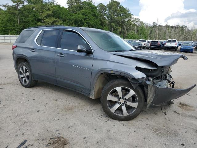 1GNERHKW7KJ271475 - 2019 CHEVROLET TRAVERSE LT 灰色 照片 4