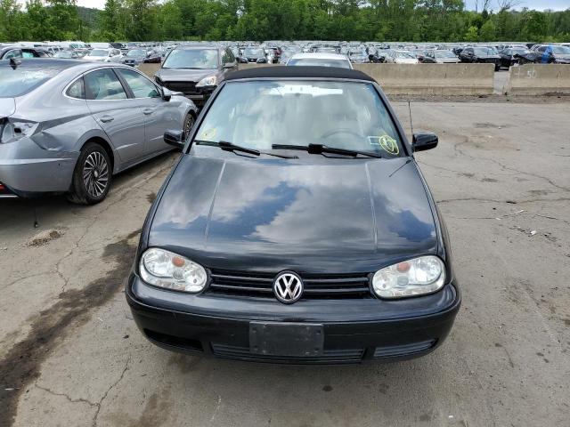 3VWDC21V62M813371 - 2002 VOLKSWAGEN CABRIO GLX 黑色 照片 5