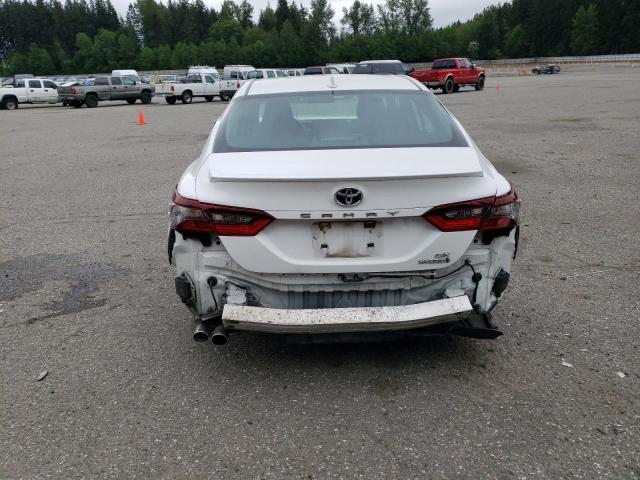 4T1G31AK0PU600057 - 2023 TOYOTA CAMRY SE NIGHT SHADE WHITE photo 6