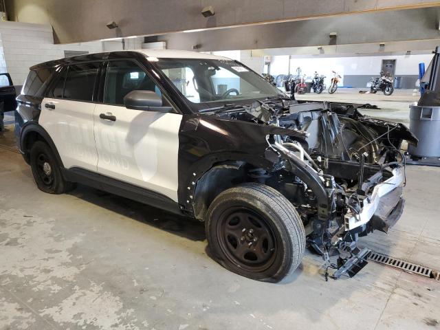 1FM5K8AB5LGC94212 - 2020 FORD EXPLORER POLICE INTERCEPTOR BLACK photo 4