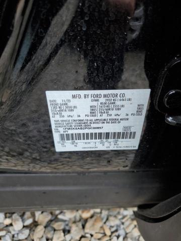 1FM5K8AB2PGC00857 - 2023 FORD EXPLORER POLICE INTERCEPTOR 黑色 照片 14