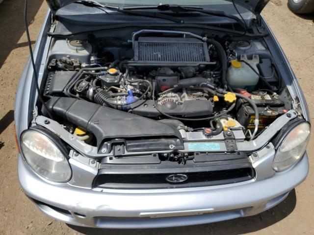 JF1GD29602G522066 - 2002 SUBARU IMPREZA WRX SILVER photo 11