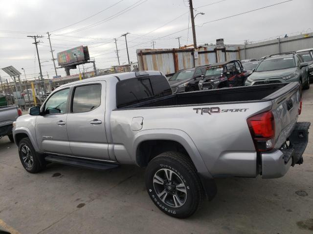 3TMBZ5DN2HM011513 - 2017 TOYOTA TACOMA DOUBLE CAB SILVER photo 2