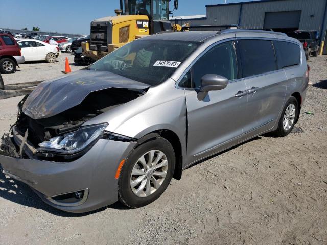 2C4RC1BGXJR253798 - 2018 CHRYSLER PACIFICA TOURING L GRAY photo 1