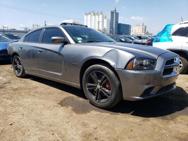 2B3CM5CT9BH572480 - 2011 DODGE CHARGER R/T GRAY photo 4