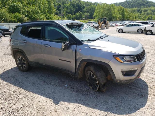 3C4NJDDBXLT196381 - 2020 JEEP COMPASS TRAILHAWK SILVER photo 4