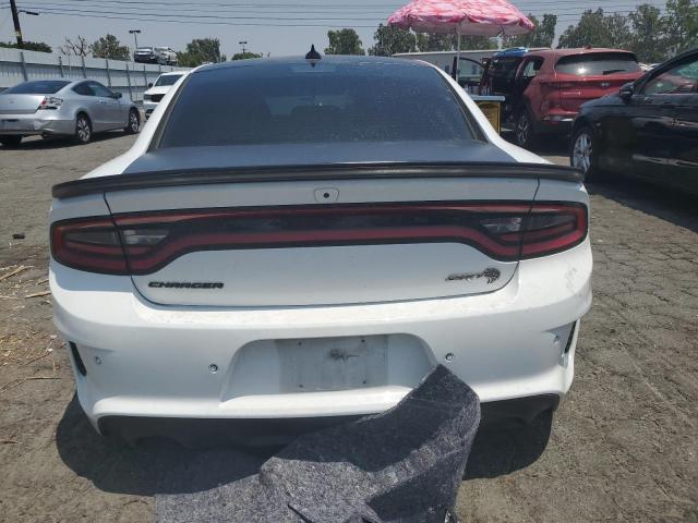 2C3CDXL95MH500732 - 2021 DODGE CHARGER SRT HELLCAT WHITE photo 6