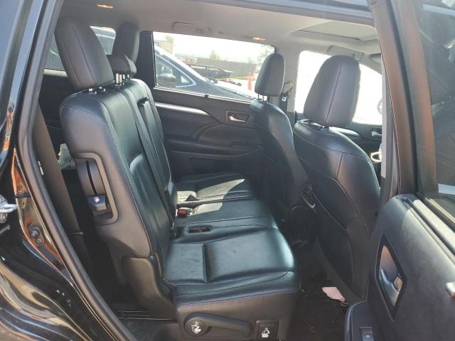 5TDJKRFH4ES025035 - 2014 TOYOTA HIGHLANDER XLE BLACK photo 10