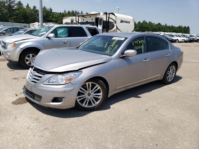 KMHGC4DF5BU119150 - 2011 HYUNDAI GENESIS 4.6L SILVER photo 1