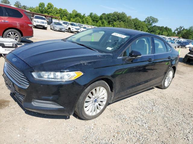 3FA6P0LU0GR389243 - 2016 FORD FUSION SE HYBRID BLACK photo 1