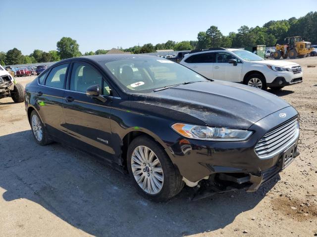 3FA6P0LU0GR389243 - 2016 FORD FUSION SE HYBRID BLACK photo 4