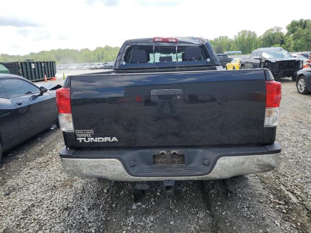 5TFRY5F19BX104719 - 2011 TOYOTA TUNDRA DOUBLE CAB SR5 BLACK photo 6