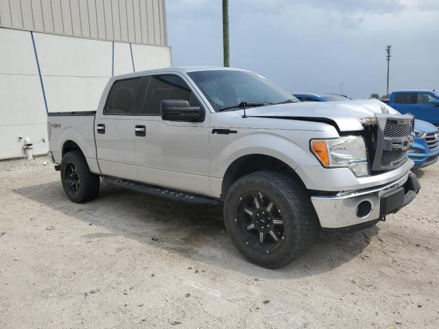 1FTFW1EF9CFC50415 - 2012 FORD F150 SUPERCREW SILVER photo 4