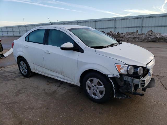 1G1JB5SH3D4123779 - 2013 CHEVROLET SONIC LS WHITE photo 4