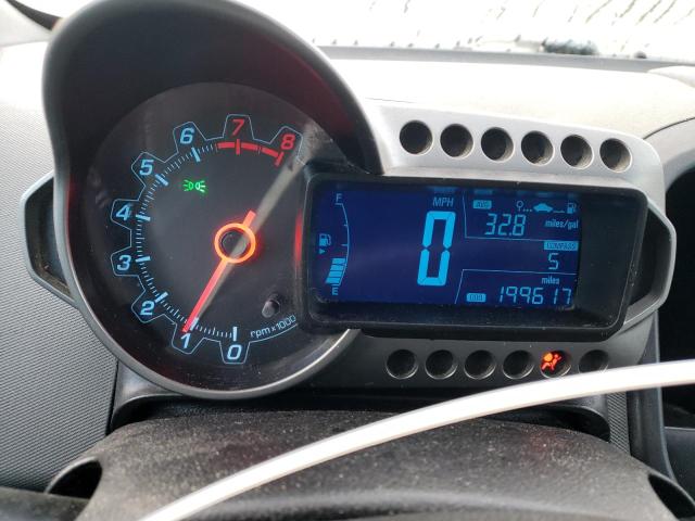 1G1JB5SH3D4123779 - 2013 CHEVROLET SONIC LS WHITE photo 9