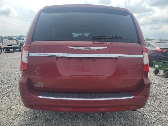 2C4RC1CG5CR170006 - 2012 CHRYSLER TOWN & COU TOURING L RED photo 6
