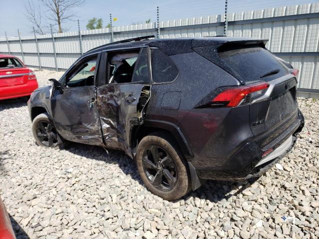 4T3E6RFV4MU036321 - 2021 TOYOTA RAV4 XSE GRAY photo 2