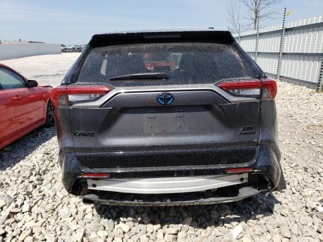 4T3E6RFV4MU036321 - 2021 TOYOTA RAV4 XSE GRAY photo 6