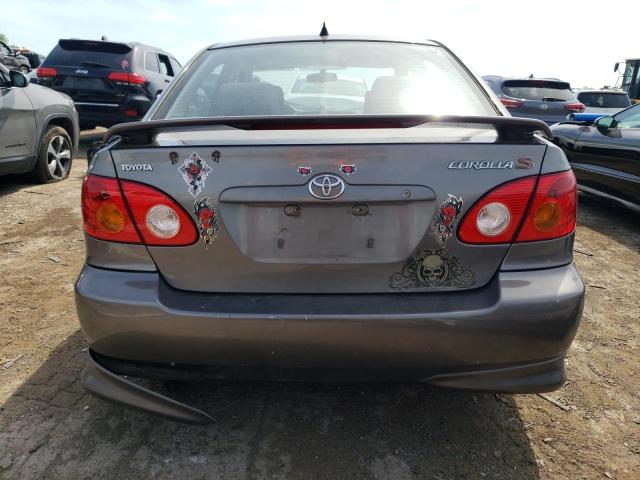 1NXBR38E04Z236397 - 2004 TOYOTA COROLLA CE GRAY photo 6