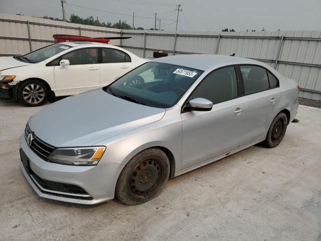 3VW2K7AJ2FM296693 - 2015 VOLKSWAGEN JETTA BASE Gümüş foto 1