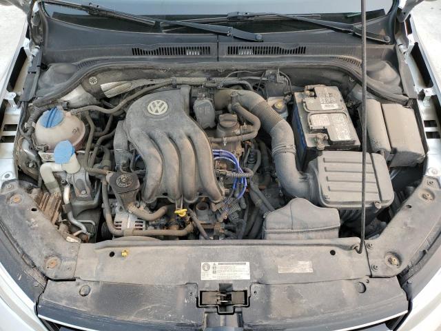 3VW2K7AJ2FM296693 - 2015 VOLKSWAGEN JETTA BASE Gümüş foto 11