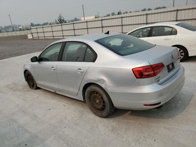3VW2K7AJ2FM296693 - 2015 VOLKSWAGEN JETTA BASE Gümüş foto 2