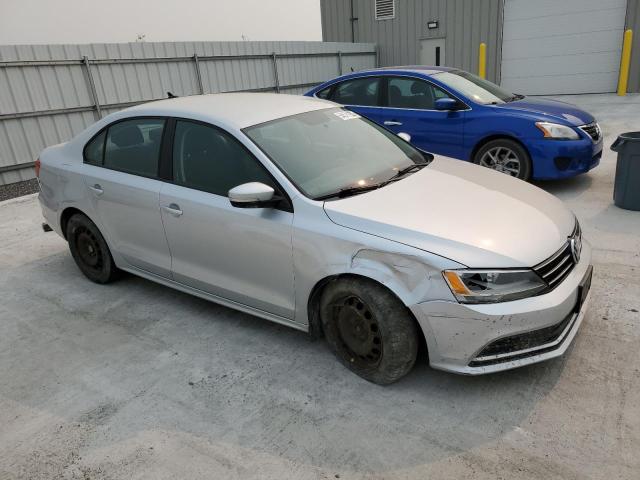 3VW2K7AJ2FM296693 - 2015 VOLKSWAGEN JETTA BASE Gümüş foto 4