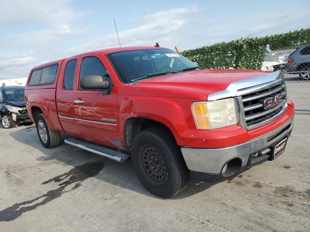 1GTR1VE02CZ192421 - 2012 GMC SIERRA C1500 SLE RED photo 4