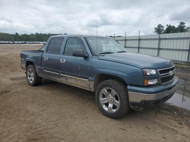 2GCEK13V671169497 - 2007 CHEVROLET SILVERADO K1500 CLASSIC CREW CAB BLUE photo 4