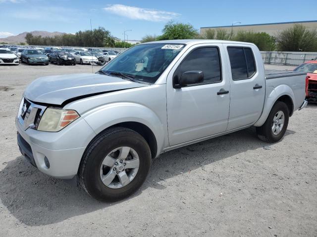 1N6AD0ER1CC412301 - 2012 NISSAN FRONTIER S SILVER photo 1