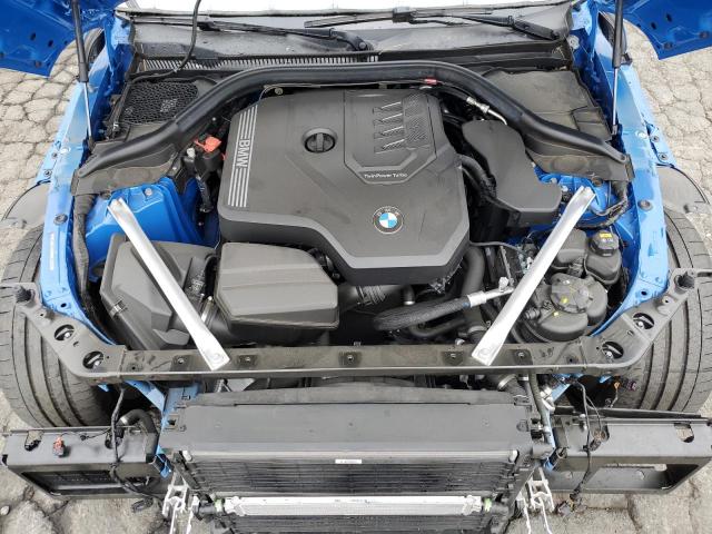 WBAHF3C09NWX42610 - 2022 BMW Z4 SDRIVE30I BLUE photo 11