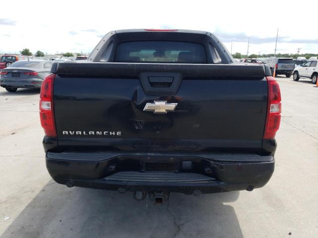 3GNEC22J69G166666 - 2009 CHEVROLET AVALANCHE C1500 LT BLACK photo 6