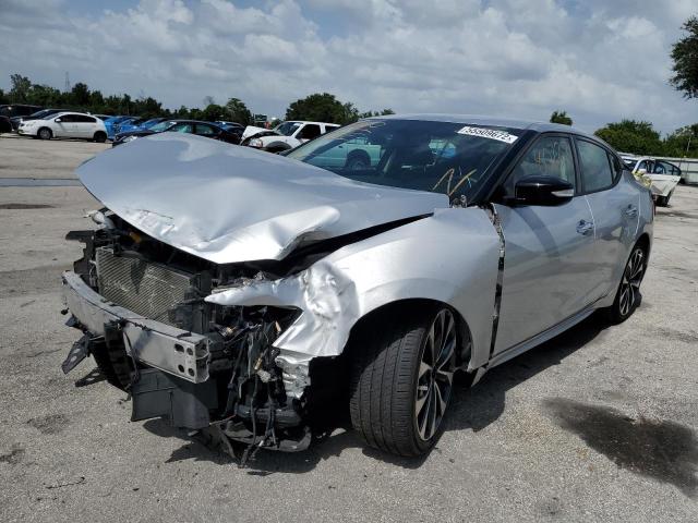 1N4AA6AP6HC438036 - 2017 NISSAN MAXIMA 3.5S SILVER photo 2