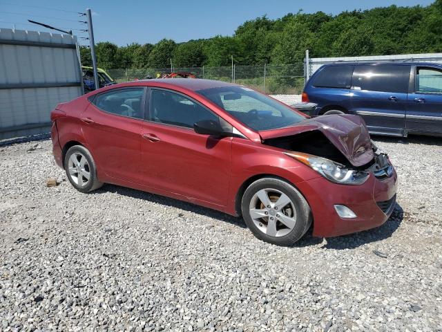 5NPDH4AE1DH388182 - 2013 HYUNDAI ELANTRA GLS MAROON photo 4