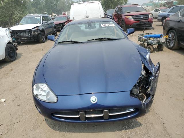 SAJDA41C532A35533 - 2003 JAGUAR XK8 BLUE photo 5