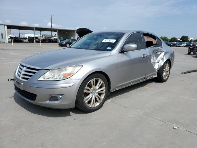 KMHGC4DF9AU099449 - 2010 HYUNDAI GENESIS 4.6L SILVER photo 1