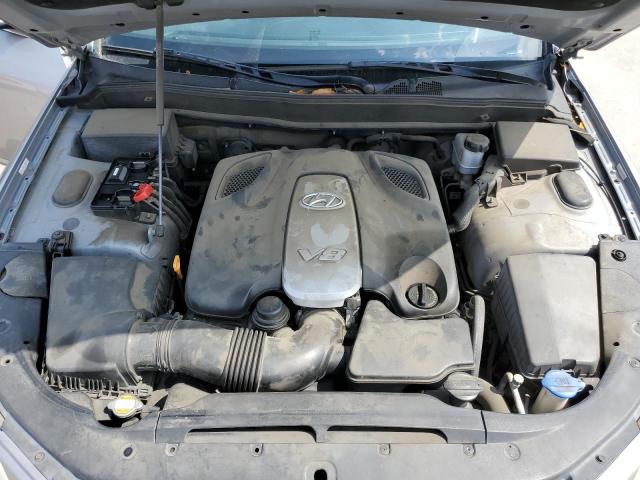 KMHGC4DF9AU099449 - 2010 HYUNDAI GENESIS 4.6L SILVER photo 11