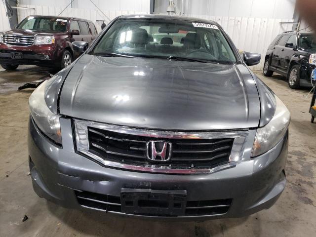 JHMCP26498C077344 - 2008 HONDA ACCORD LXP GRAY photo 5