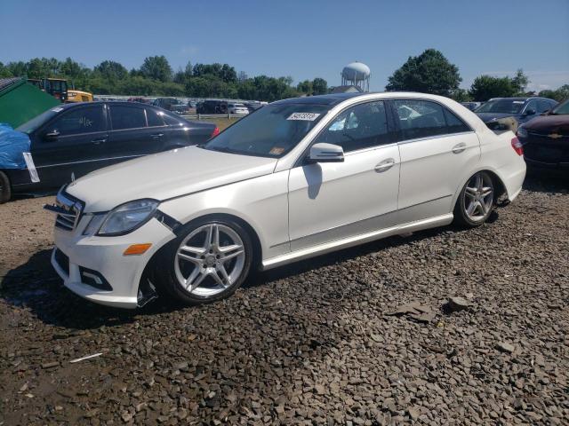 WDDHF9AB9BA374289 - 2011 MERCEDES-BENZ E 550 4MATIC WHITE photo 1