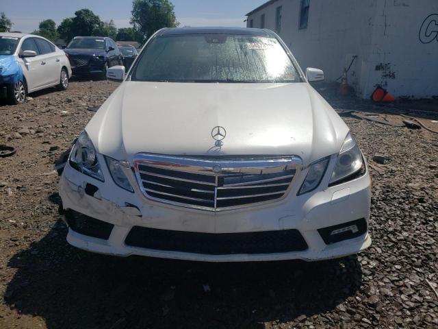 WDDHF9AB9BA374289 - 2011 MERCEDES-BENZ E 550 4MATIC WHITE photo 5