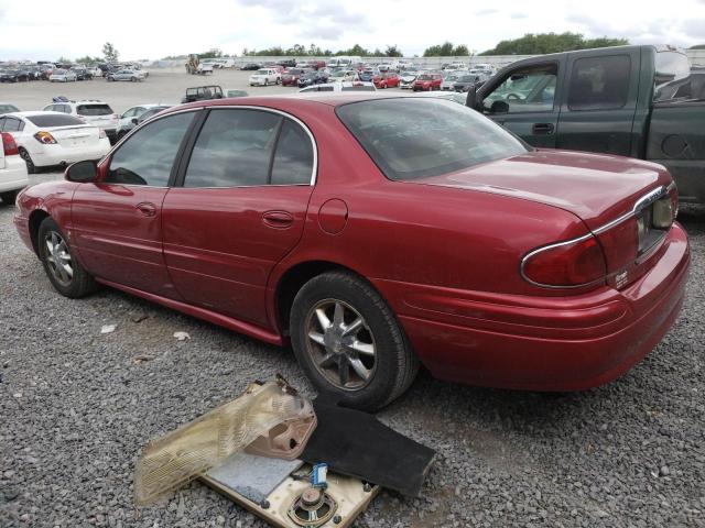 1G4HR54K84U147162 - 2004 BUICK LESABRE LIMITED RED photo 2